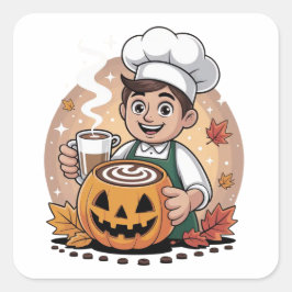 Stickers Halloween - Conception Éffrayante, amusan
