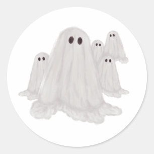 Stickers Halloween fantômes