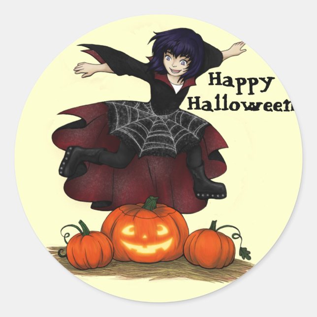 Stickers Halloween Hazel (Devant)