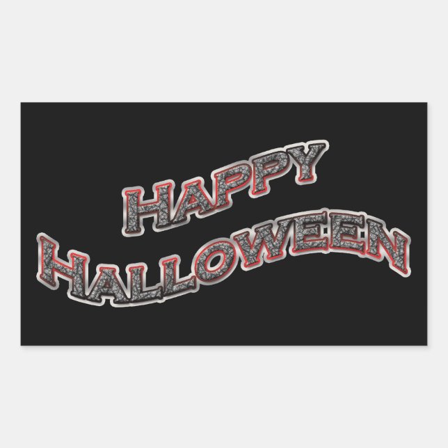 Stickers Halloween heureux (Devant)