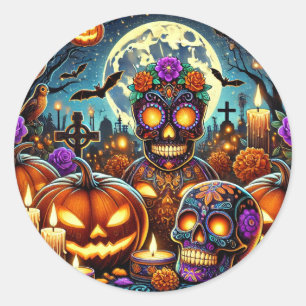 Stickers Halloween jour de mort