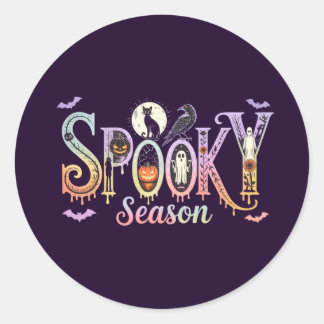 Stickers Halloween mignon, saison Éffrayante Hallo