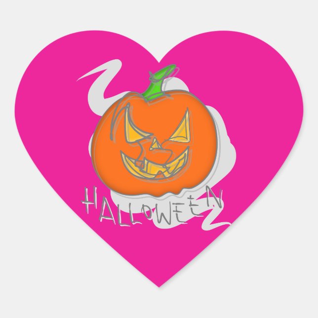 Stickers Halloween-Party (Vorderseite)