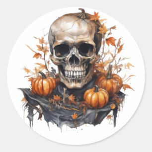 Stickers Halloween Skull
