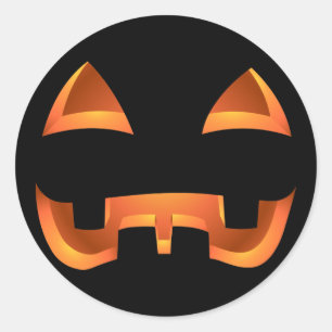 Stickers Halloween Stickers Citrouille personnalis