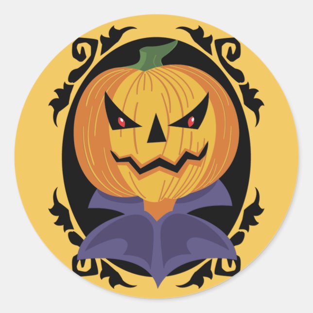 stickers Halloween vintages (Devant)