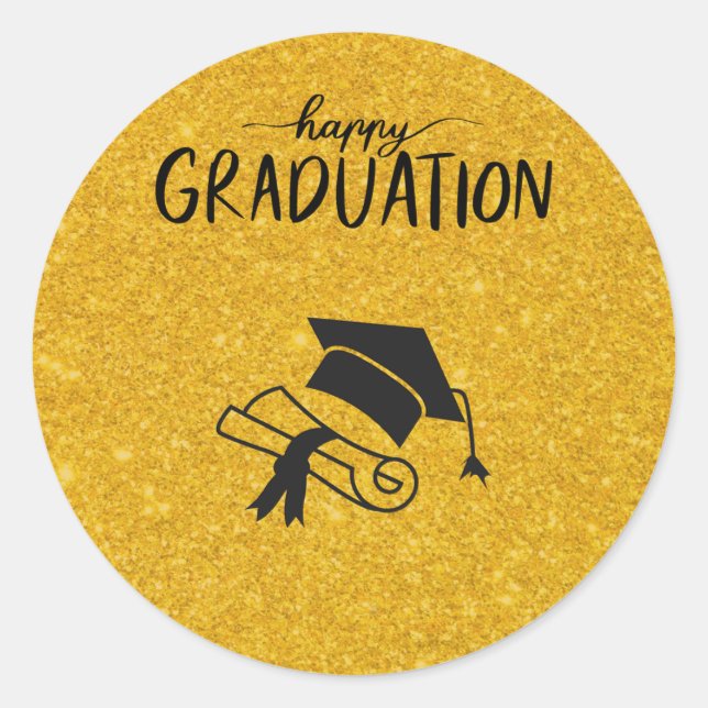 Stickers Happy Graduation (Devant)