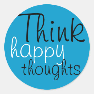 Stickers Happy Thoughts