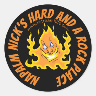 Stickers Hard et Rock Place