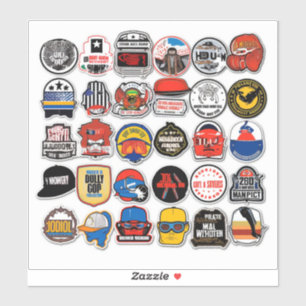 stickers HardHat, stickers HardHat, stickers, amér