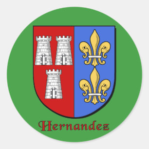 Stickers Hernandez Family Shield
