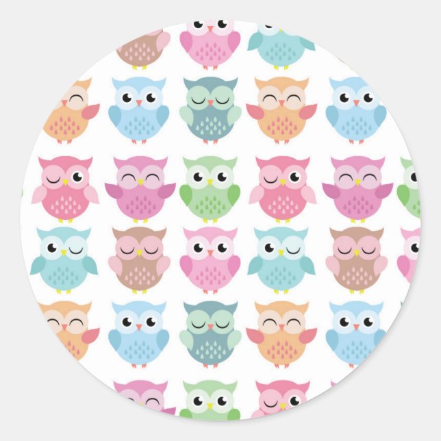 Stickers hibou (Devant)