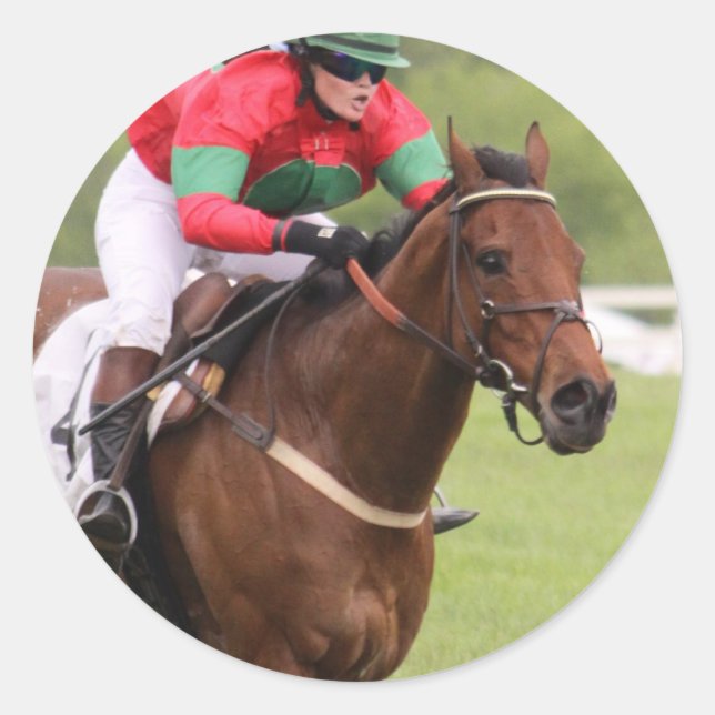 Stickers Horse Race (Devant)