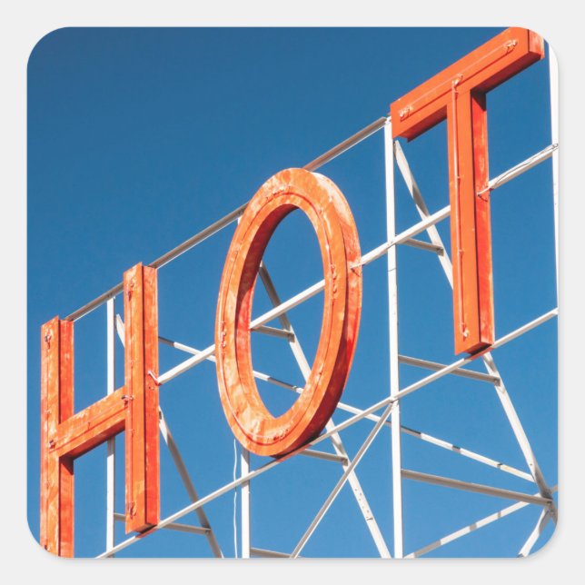 stickers "Hot" (Devant)