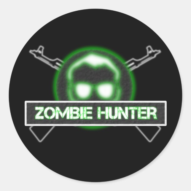 Stickers Hunter Zombie (Devant)
