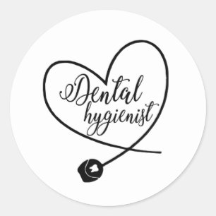 Stickers hygiéniste dentaire
