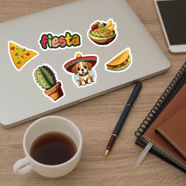 Stickers Illustrations Fiesta inspirés (Créateur téléchargé)