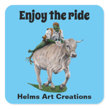 Stickers Imaginaire Goblin Rider Ox Racing