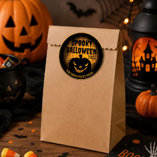 Stickers Jack-O-Lantern Halloween heureux