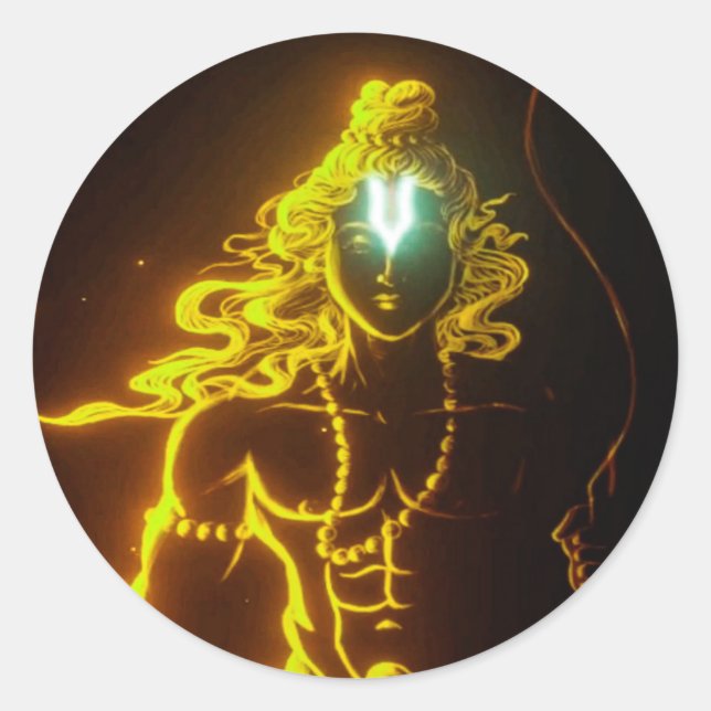 stickers jai shri ram (Devant)
