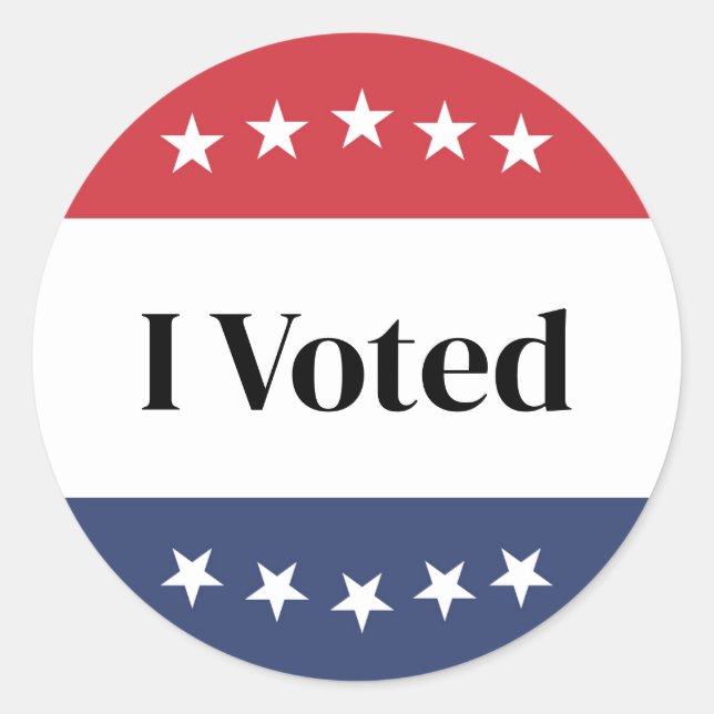 Stickers J'Ai Voté (Devant)