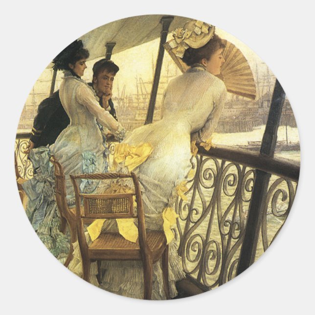 Stickers James Tissot Portsmouth (Devant)