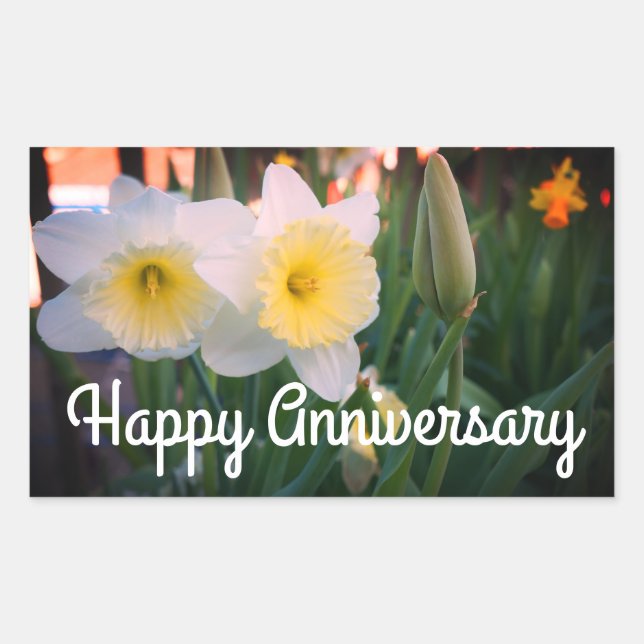 Stickers jappy Anniversaire Daffodil (Devant)