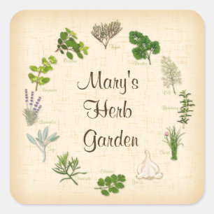 Stickers Jardin Herbe Personnalisé