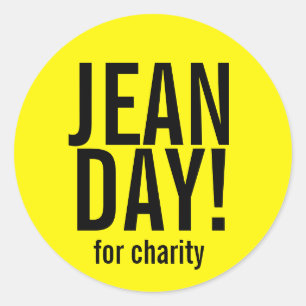 Stickers Jaune Décontracté Jour