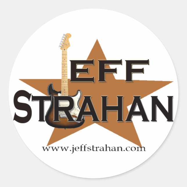 Stickers Jeff Strahan (Devant)