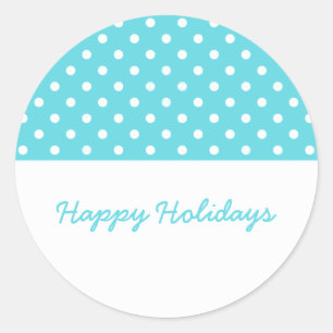 Stickers Jeu de Poka Dot Turquoise