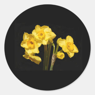 Stickers Jonquil Flowers