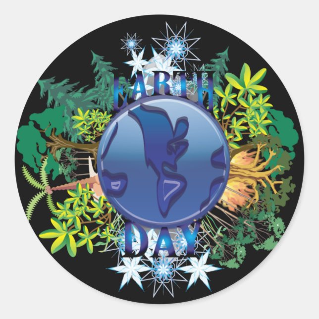 Stickers jour des terres | Sticker Jour des terres (Devant)