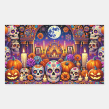 Stickers Jour d'Halloween des morts