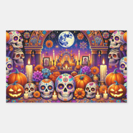 Stickers Jour d'Halloween des morts