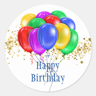 Stickers Joyeux anniversaire