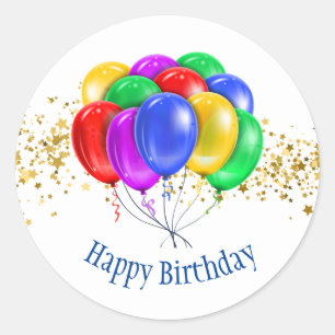 Stickers Joyeux anniversaire