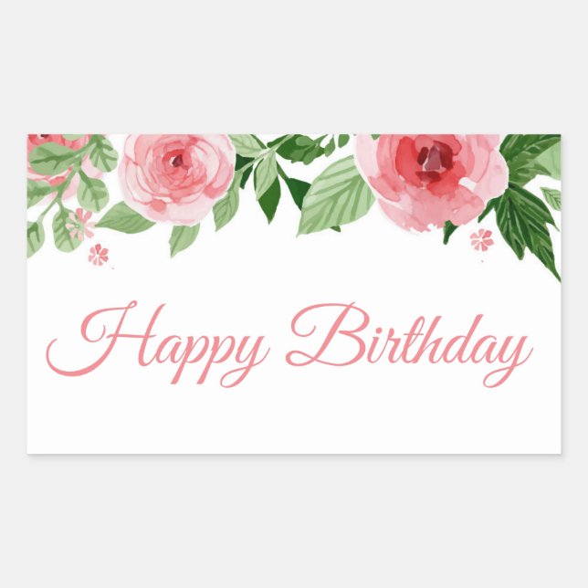 Stickers Joyeux Anniversaire (Devant)