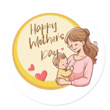 Stickers Joyeux fête des mères