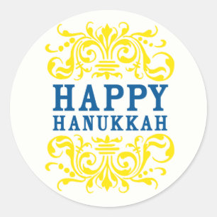 Stickers Joyeux Hanoukka Holiday