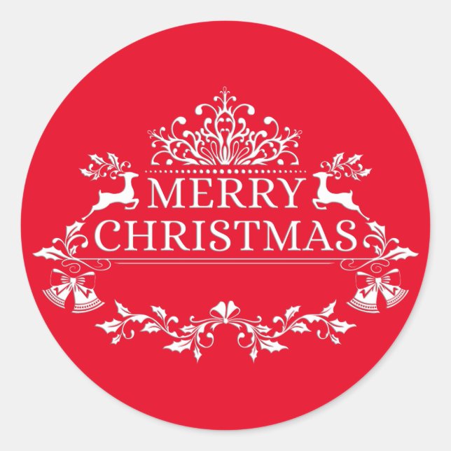 Stickers Joyeux Noël (Devant)