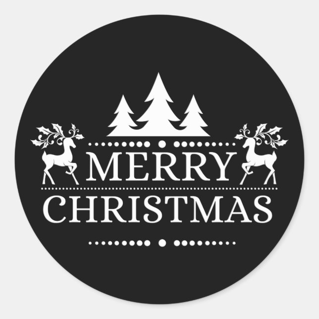 Stickers Joyeux Noël (Devant)