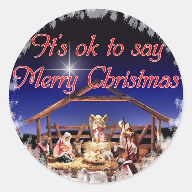 Stickers Joyeux Noël (Devant)