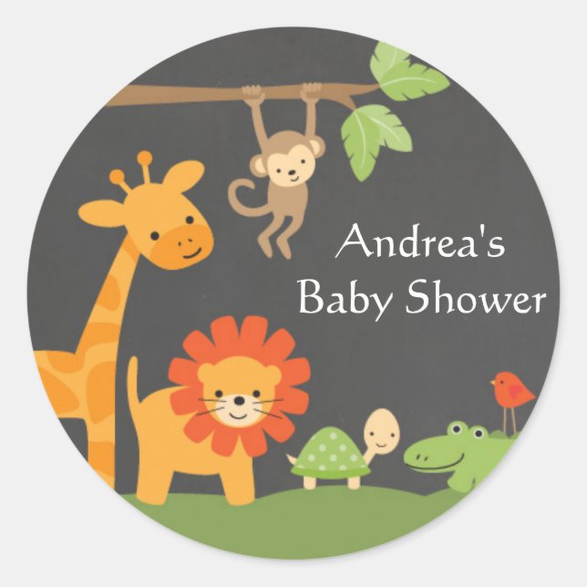 Stickers Jungle Animaux (Devant)