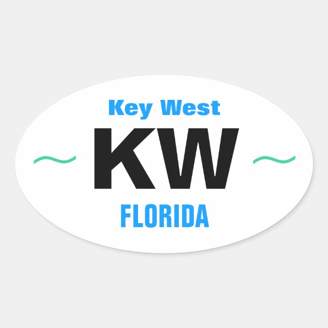 stickers KEY WEST (4) (Devant)