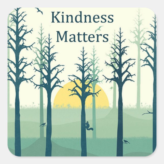 Stickers Kindness Matters (Devant)