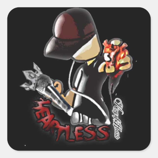 Stickers King of Hearts "Hearts" (Devant)