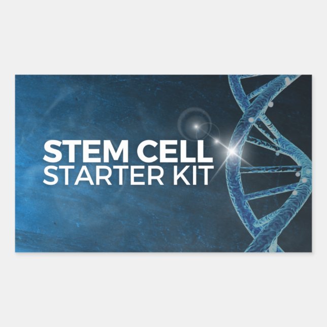 Stickers Kit de démarrage pour cellules souches -  (Devant)