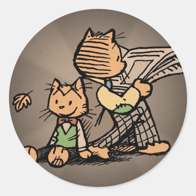 Stickers Kitteh et Pip (Devant)