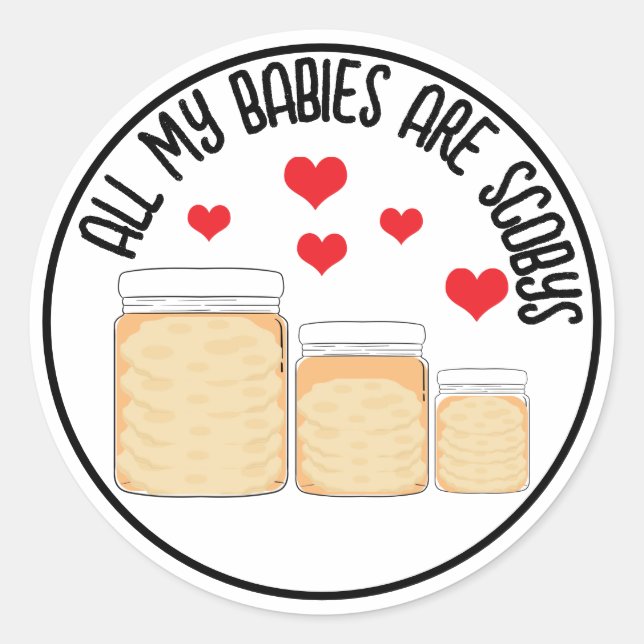 Stickers KombuchaScoby-CustomStickers (Devant)